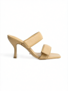 Tony Bianco | Strapless Fine-Heel Square-Toe Sandals