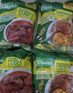 Knorr chicken & beef cubes seasoning