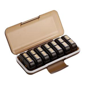 YYIEDERNG | Weekly Medicine Organizer Reminder Pill Box Large Capacity Lightproof