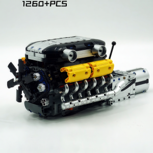 Mould King | V8 Engine Electric Simulation Construction Set Model