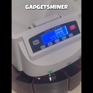 (SG SELLER) Singapore Coin Sorter Counter Calibrated for Singapore Coin Counting Sorting Machine Countable Coins With Handle