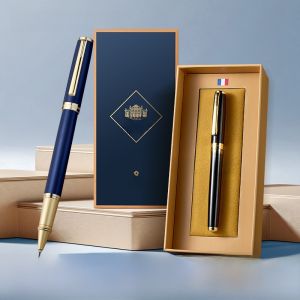 Montagut Luxury Metal Ballpoint Pen Set High End Business Gift for Men And Women Elegant Design Customizable Logo Office Supplies