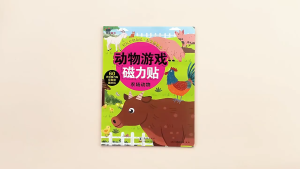 𝑭𝑶𝑹𝑴𝑰𝑵𝑫𝑺 Children Magnetic Sticker Book 精装正版 | 动物游戏磁力贴 恐龙游戏磁力贴 汽车游戏磁力贴 | 创意早教磁力贴纸