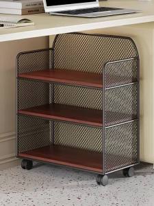 Multifunctional Under-desk Storage Shelf With Wheels
