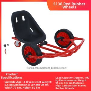 LIWAN | Double-seat Tricycle with Basket For Carrying People Kids Tricycle