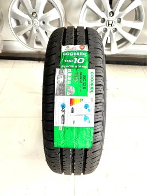205/70R15 8PR 106/104Q GOODRIDE SC326 ยางใหม่ปี 26🇹🇭 ราคาโปร1 เส้น✅ แถมจุ๊บลมยางแท้😍 มีรับประกันนาน2 ปี 50000 กิโล✅❤️