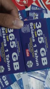Kartu perdana internet XL 365gb 1gb per hari