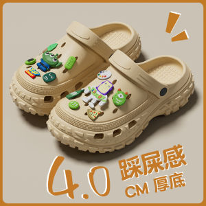 Driver Mens Summer 2025 New Anti-slip Breathable Outdoor Wearable EVA Slippers Driving Hole Shoes Beach Sandals Cool Slippers