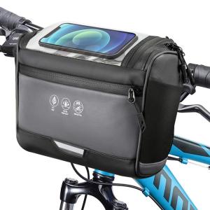 Reflective Front Bike Bag with Tpu Touch Screen 3.5L Large Capacity