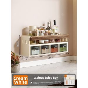 XUNHUAI | No Drill Wall Mount Spice Rack