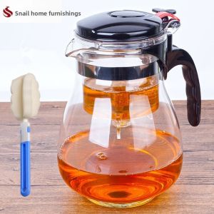 FEIZHUXIANSEN | Heat Resistant Teapot 1800ml Removable Filter