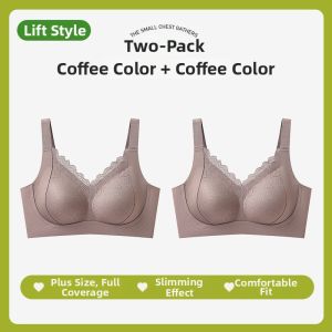 Anti-gravity Lift Up Anti-sag Big Bust Slimming Wireless Bra