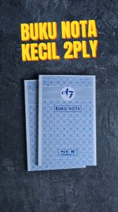 Buku Nota Kecil 2 Ply Nota AF Kontan NCR Rangkap 2