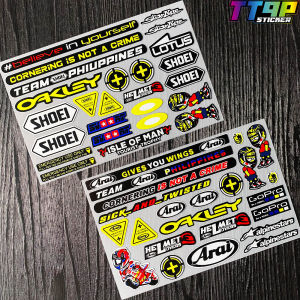 SHOEI Helmet Sticker Waterproof Reflective Electric Motorcycle Arai GoPro Lens Decoration Decal