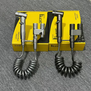 Bộ Vòi Xịt Vệ Sinh Cầm Tay Bằng Thép Không Gỉ Bộ Vòi Phun Hai Chế Độ Thân Thiện Với Môi Trường Làm Sạch Phòng Tắm Xả Nước Vệ Sinh Bộ 4 Món - Bạc/Đen/Xám