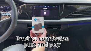 PLAYAIBOX Android 14 CarPlay Ai Box Wireless Android Auto 3 in 1 USB Adapter Plug & Play Universal TV Box For Youtube Netflix