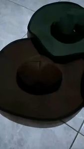 topi koboi petani lebar cowboy berkuda gunung tentara memancing mexico daun lebar