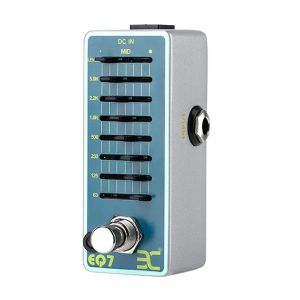 IRIN | ENO EQ7 Electric Guitar Effect Pedal Seven-Band Equalization Seven Balanced 63Hz to 5KHz True Bypass Pedal Guitarra Accessories