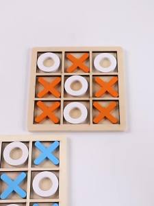 Trò Chơi Cờ Vua Mini Bằng Gỗ Montessori - Đồ Chơi Giáo Dục Rèn Luyện Trí Não Tương Tác Cho Trẻ Em Học Tập Sớm