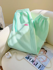 Candy Color Womens Sweatpants Spring Autumn Loose Thin Sports Casual Pants Trousers Small Size Cuffed Harem Pants