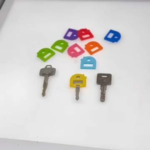 20pcs Sarung Kunci Warna Key Cover Cover Kunci Silikon Universal Pelindung Kunci