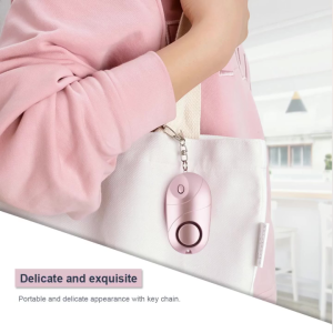 Keychain Self Defense Alarm for Women Personal Security Alarm With Flashing Light High Frequency