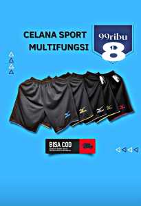 CELANA VOLLY MIZUNO REMAJA Men Sport Short ( 8pcs= 1kg ) Real Pict Celana Pendek Pria Polos Celana Futsal Pria