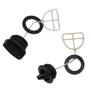 2set Fuel Tank Cap With Oil Cap Gas Fuel Cap Washer Gasket For Chinese 5200 52cc Chainsaw Garden Power Tools Parts