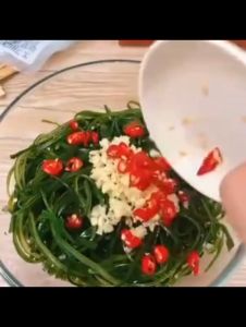 Rong biển nấu chè đậu xanh làm gỏi 15g làm gỏi