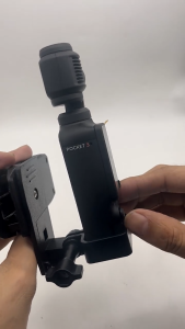 Backpack Clip + Fixed Adapter Frame 360 Degree Rotate Holder For DJI OSMO Pocket 3 / 2 / 1 Aksesoris