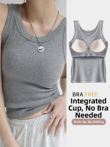Bra Padded Sleeveless Tank Top