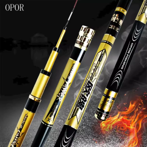 Jinouyan Fishing Rod Pole Rod Taiwan Fishing Rod Carbon Super Light and Super Hard Ultra-Fine 28 Adjustable Competitive Fishing Gear Classy Fishing Rod