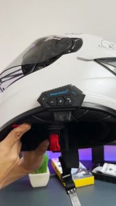 OTOHEROES BT 12 Headset Helm Bluetooth anti air waterproof motor full bass jernih Call Music 500mAh