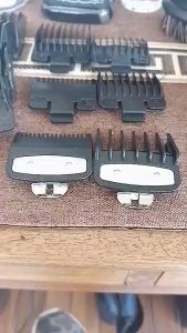 2pcs/set 1.5mm + 4.5mm Hair Clipper Limit Comb Cutting Guide Comb Hair Clipper Positioning Comb