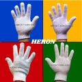 Sarung Tangan Rajut Benang 5 Heron T-550 Putih (1 Pasang). 