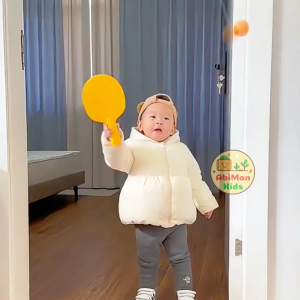 Bộ Bóng Bàn Treo Tường Vận Động Cho Bé | Tăng Chiều Cao Rèn Phản Xạ Cực Hiệu Quả Và Chơi Mọi Lúc Mọi Nơi Cực Vui