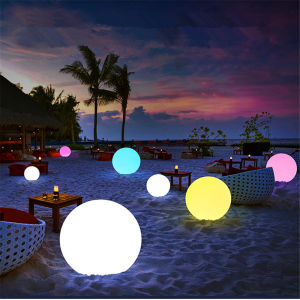 Rechargeable LED Glowing Ball Light for Kid Adult Outdoor Globe Night Light with Remote Great for Yard Garden Decor