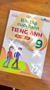 Sách - Global Success Bài Tập Cuối Tuần Tiếng Anh Lớp 9 Tập 1 (Có đáp án)