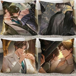 Đệm Bông Lông Cừu Hai Mặt Hình Người Chơi Trò Chơi Ngoài Vũ Trụ Đệm Đầu Giường Phòng Ký Túc Xá Quà Tặng Bạn Bè Đệm Mềm Mại