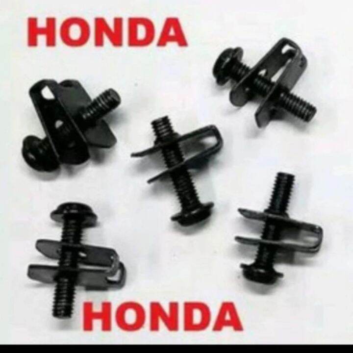 Baut Klip Batok Drat Halus Honda Baut Clip Body Sekrup Jepit Cover Bodi Drat Halus Honda Yamaha