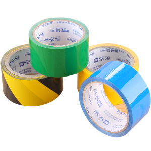 Yongda Warning Tape Sealing Tape Stickers Court Mats Laminating Film Adhesive Supplies Wholesale Block Glue with Black and Yellow Zebra Strips Safe Warning Ground Sticker Floor Ground Logo Yellow Reflective Firefighting Tape