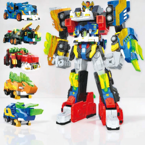MINI FORCE | 5 in 1 Transformable Mech Robot Mini Task Force