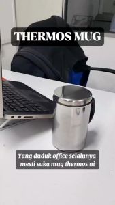 Stainless Steel Thermal Travel Mug Insulated Coffee Water Tea Cup 500ml