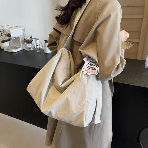 Túi Đeo Vai Thể Thao Nữ Phong Cách Hàn Quốc Túi Du Lịch Ngắn Ngày Nhẹ Túi Đeo Vai Đơn Bằng Vải Nylon Dung Tích Lớn Túi Đeo Vai Đi Làm