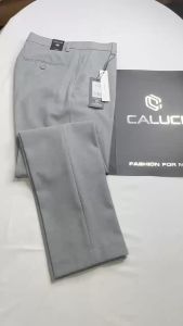 Quần âu nam CALUCI màu ghi sáng MTR036S- Slimfit