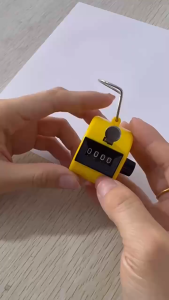 GlowingGrace เครื่องนับมือแบบใช้มือหมุน เครื่องนับจำนวนแบบมือหมุน