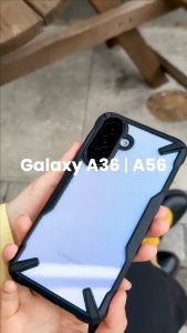RINGKE® FUSION X Clear Hardback Samsung Galaxy A56/ A36 Heavy Duty Shockproof Advanced Protective Non Slip Bumper Case