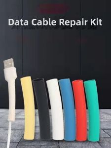 Thickened Insulation Protection Cover for Data Cable And Earphone Repairing Worn Skin Waterproof Comb Home Use Combination