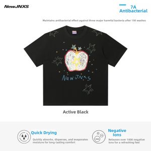 JNXS | Antibacterial Quick Dry Cotton Long Sleeve T-Shirt