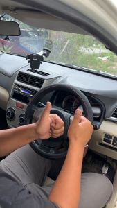 Pembungkus Setir Mobil Tekstur Anti Slip - COD FORAUTO Cover Setir Mobil Bahan Kulit Non Slip